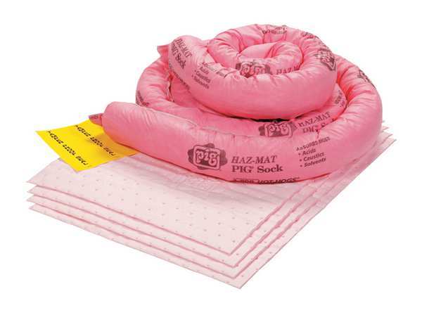 PIG Spill Kit, Chem/Hazmat, White