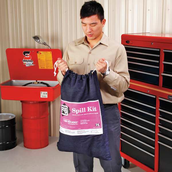 Spill Kit, Chem/Hazmat, Blue