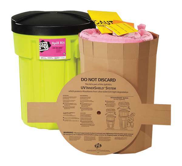 Spill Kit, Chem/Hazmat, Green