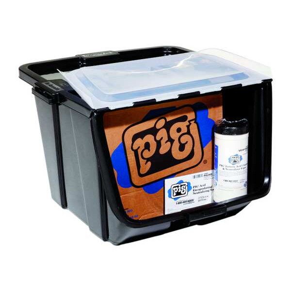 PIG Spill Kit, Chem/Hazmat, Black