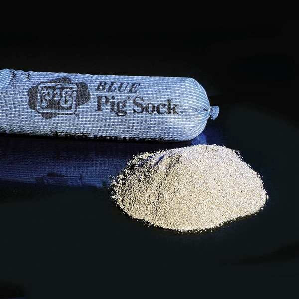 Sorbents, 20 gal/pk; 0.375 gal/sock, Universal Absorbed, Blue, Polypropylene, 55 PK