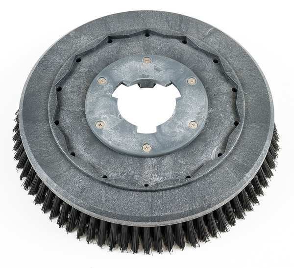 Scrub Brush, 15 in., Blk, Mfr. No. FANG15B