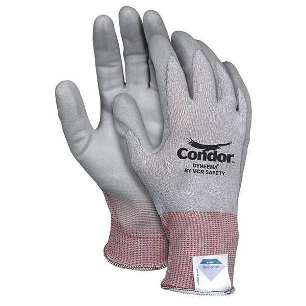 Cut Resistant Coated Gloves, 2 Cut Level, Polyurethane, XL, 1 PR