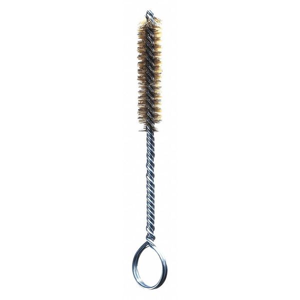 Hvy Duty Tube Brush, .006, Brass, 1/2