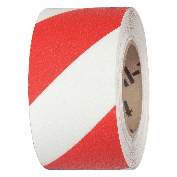 Tape, White/Red Stripe, 3