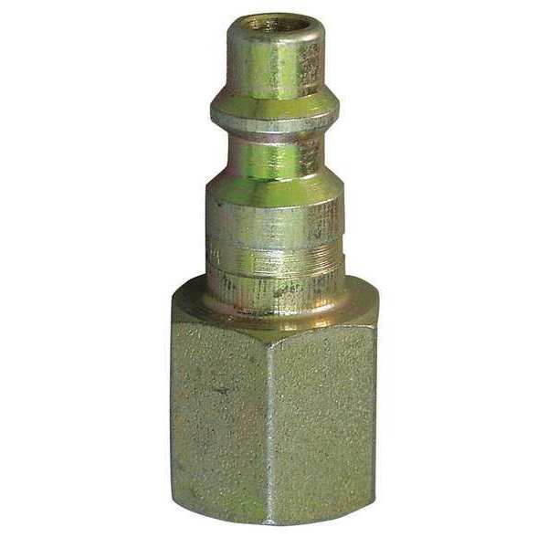 Coupler Plug, (F)NPT, 1/4, Brass