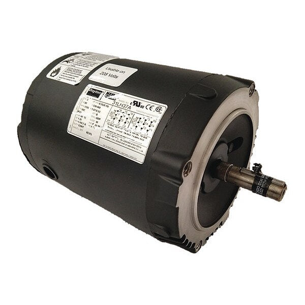 3-Phase General Purpose Motor, 1/4 HP, 56C Frame, 230/460V AC Voltage, 1,765 Nameplate RPM