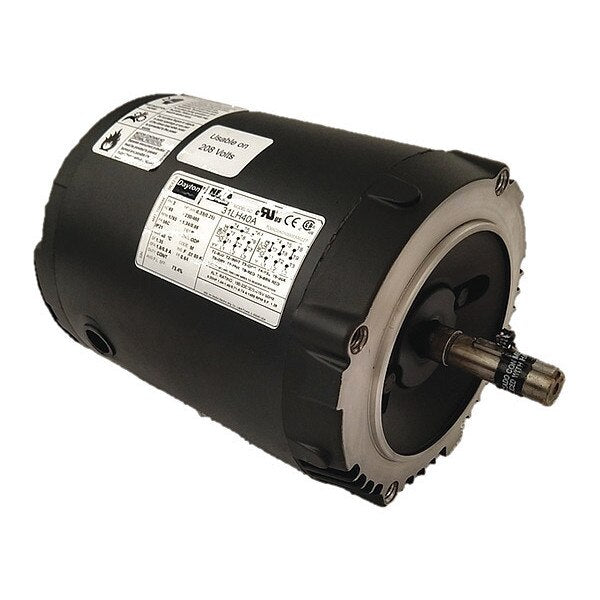 3-Phase General Purpose Motor, 1/3 HP, 56C Frame, 230/460V AC Voltage, 1,765 Nameplate RPM