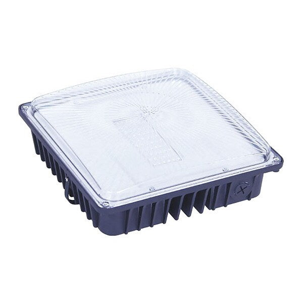 Light, LED, SMD Canopy, Flat, 50W, 5K, Black