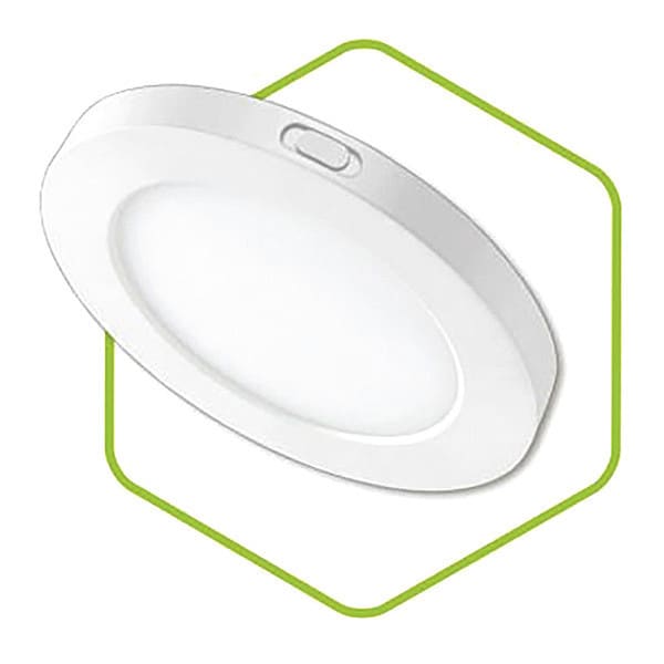 Light, LED, Rnd, Mn-Pan, 7