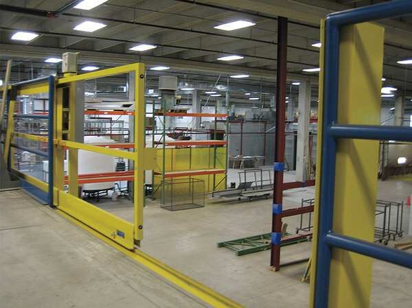 Horizontal Safety Gate, Electric, 6 ft.