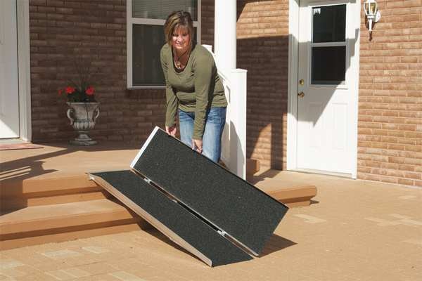 Walk Ramp, 800 lb., 4 ft. L x 30 in. H