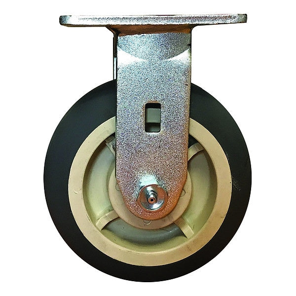 Rigid Caster, 6 In. Polyurethane