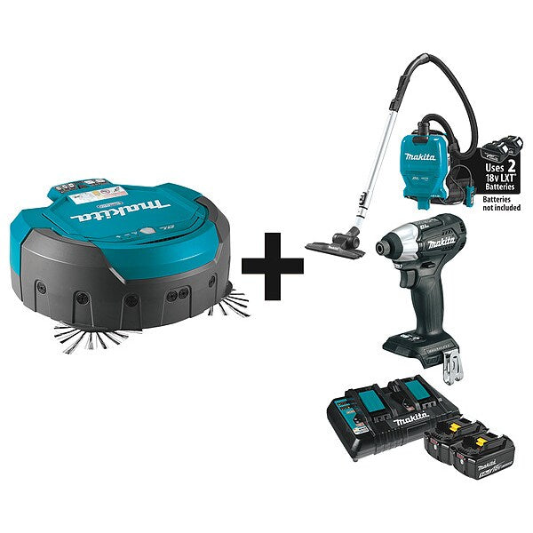 Cordless Combination Kit, 3 Tools, 18V DC
