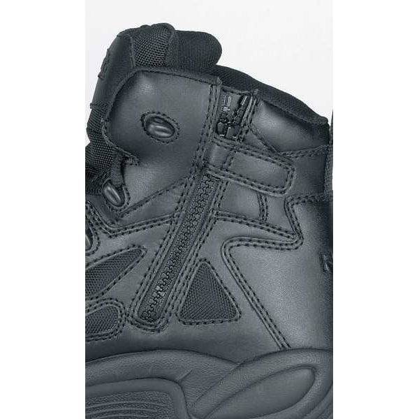 Tactical Boots, 6W, Plain, 6in, Black, PR