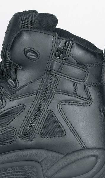 Tactical Boots, 10M, Plain, 6in, Black, PR