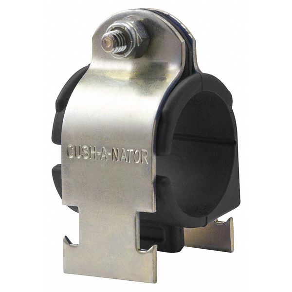 Cushioned Clamp, Std, 2-1/2 in. Tube, 304SS