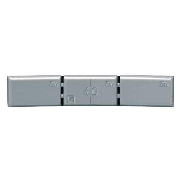 Adhesive Wheel Weight, 10g., Zinc, PK100, Weight: 10 g