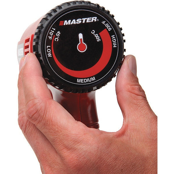 Heat Gun Kit, Electric Powered, 120V AC, Variable Temp. Setting, Pistol Handle