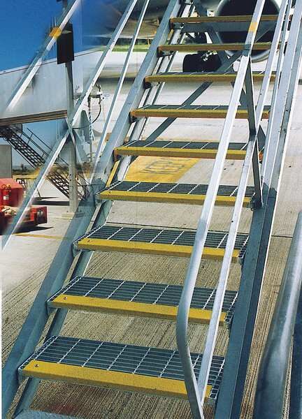 Anti-Slip Stair Nosing, 17-11/16in W, 02-680