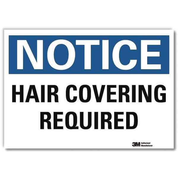 NoticeSign, ReflecSelfAdhVinyl, 10inWx7inH, U5-1244-RD_10X7
