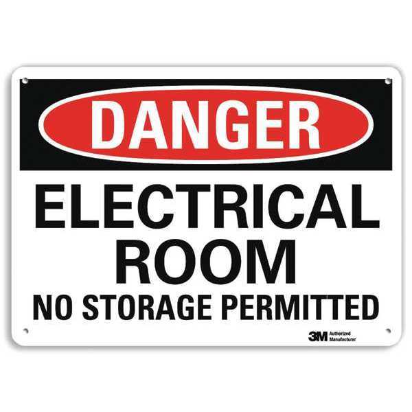 Danger Sign, 4 Hole Mount, 10in W x 7in H, U3-1410-RA_10X7