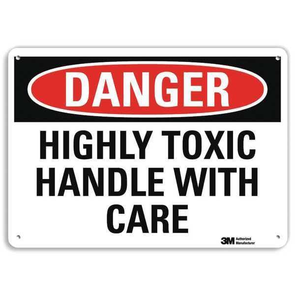 Danger Sign, 4 Hole Mount, 10in W x 7in H, U3-1647-RA_10X7