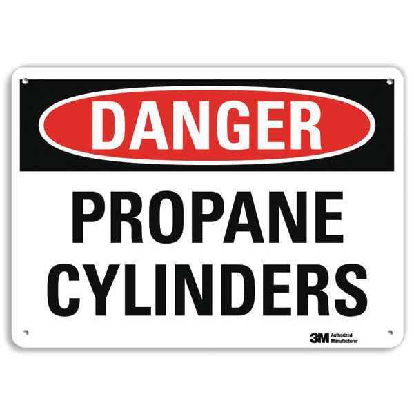 Danger Sign, 4 Hole Mount, 10in W x 7in H, U3-1935-RA_10X7