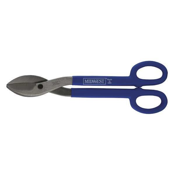 Tinners Snip, Straight/Wide Curves, 16 in, Molybdenum Alloy Steel