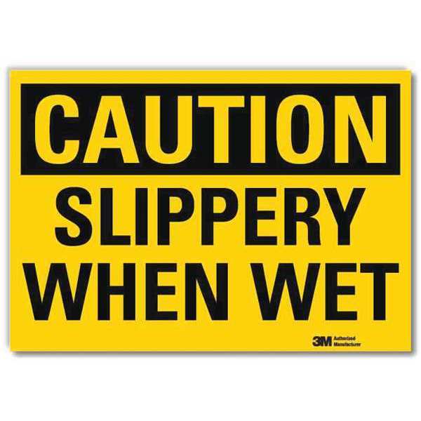 Safety Sign, 10 in H, 14 in W, Reflective Sheeting, Horizontal Rectangle, English, U4-1671-RD_14X10