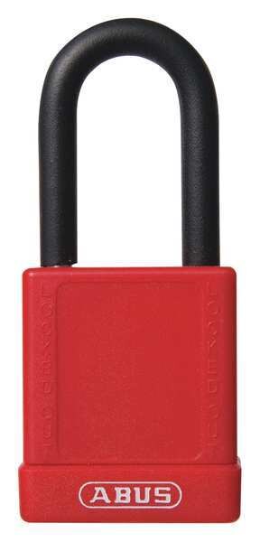 Lockout Padlock, KA, Red, 1-3/4