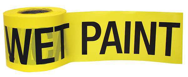 Safety Marking Tape, Roll, 3In W, 300 ft. L