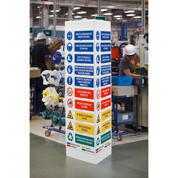 Slider Insert, Safety Gloves Required, Eng