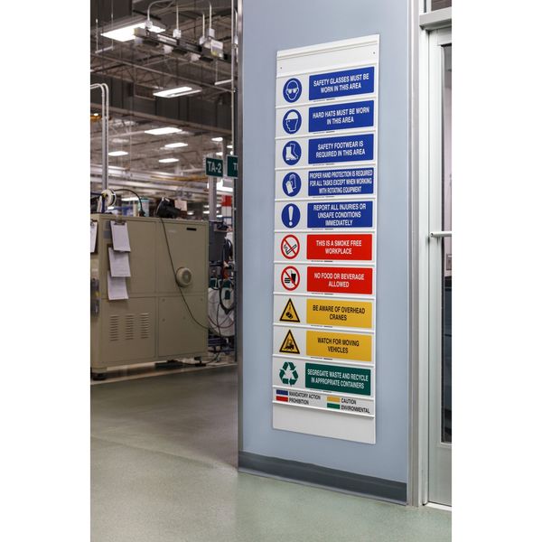 Slider Insert, Safety Gloves Required, Eng