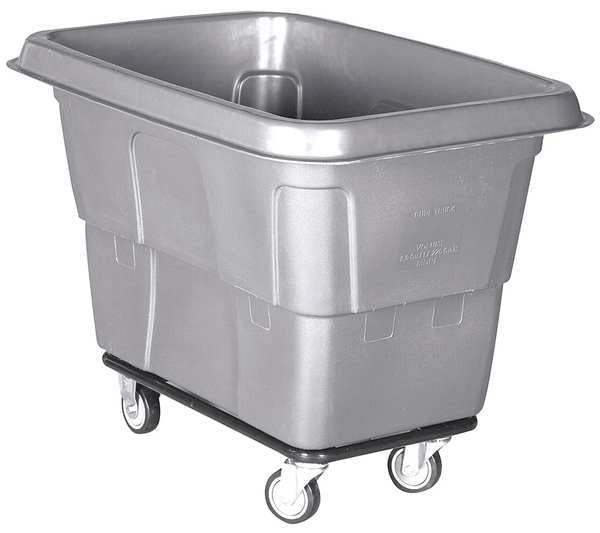 Cube Truck, 3/8 cu. yd., 500 lb. Cap, Gray