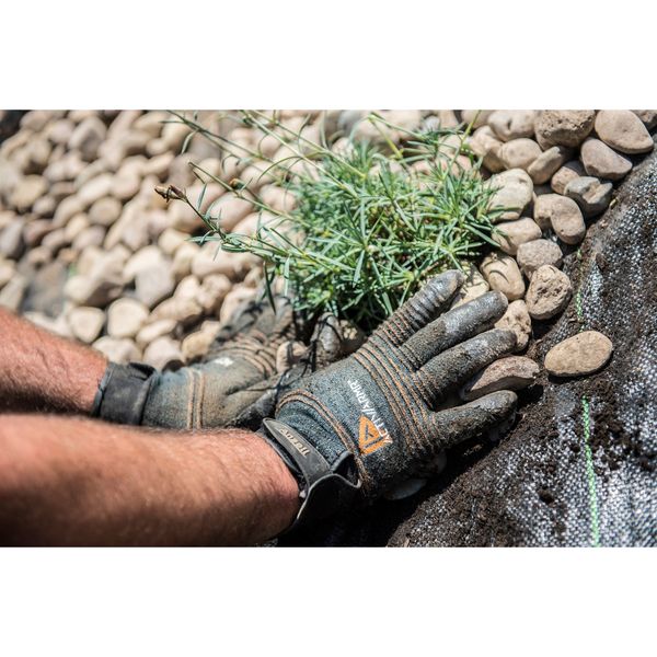 Cut Resistant Coated Gloves, A2 Cut Level, Nitrile, M, 1 PR