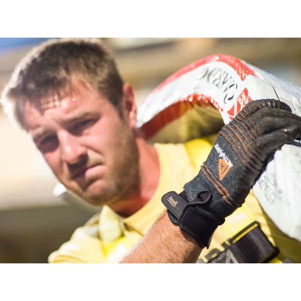 Cut Resistant Coated Gloves, A2 Cut Level, Nitrile, M, 1 PR