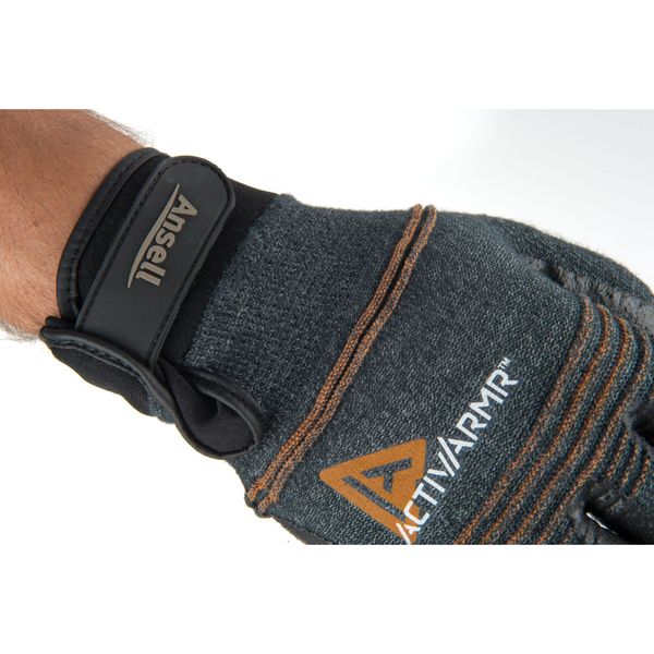 Cut Resistant Coated Gloves, A2 Cut Level, Nitrile, S, 1 PR