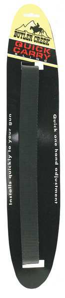 QuickCarry Sling, 1-1/4 x 27to36 In, Black