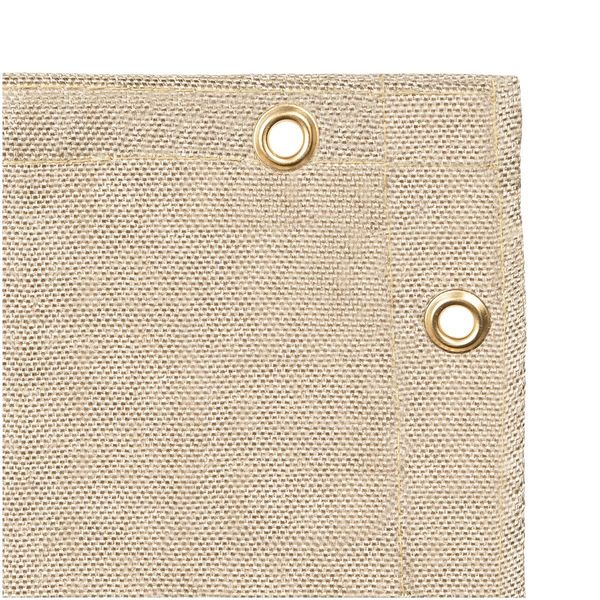 Welding Blanket, 8 ft. W, 6 ft., Tan