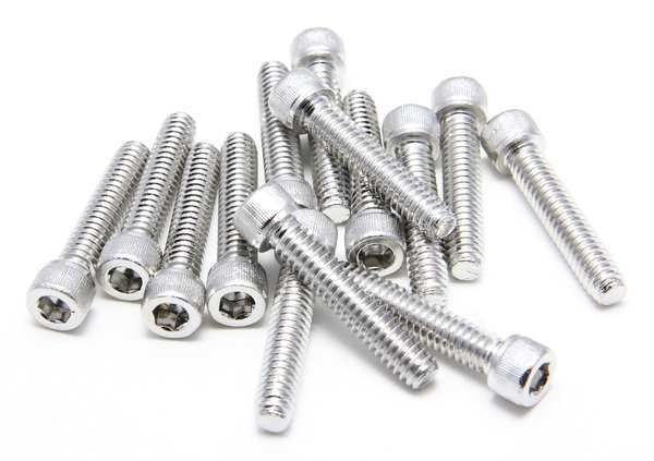 #10-24 Socket Head Cap Screw, NL-19(SM) 18-8 Stainless Steel, 1/2 in Length, 100 PK