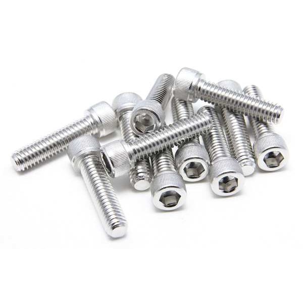 #8-32 Socket Head Cap Screw, NL-19(SM) 18-8 Stainless Steel, 1/2 in Length, 100 PK