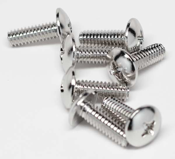 #8-32 x 3/8 in Phillips Truss Machine Screw, NL-19 18-8 Stainless Steel, 100 PK