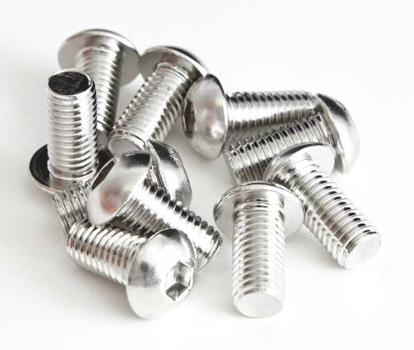 #10-24 Socket Head Cap Screw, NL-19(SM) 18-8 Stainless Steel, 3/8 in Length, 100 PK