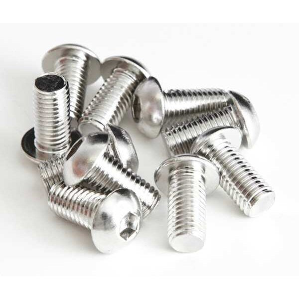 #8-32 Socket Head Cap Screw, NL-19(SM) 18-8 Stainless Steel, 3/8 in Length, 100 PK