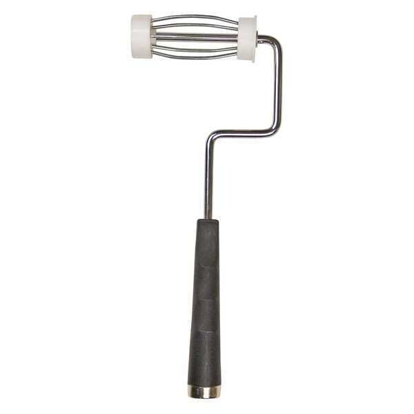 Paint Roller Frame, 5 Wire Cage, Plastic Handle, 4