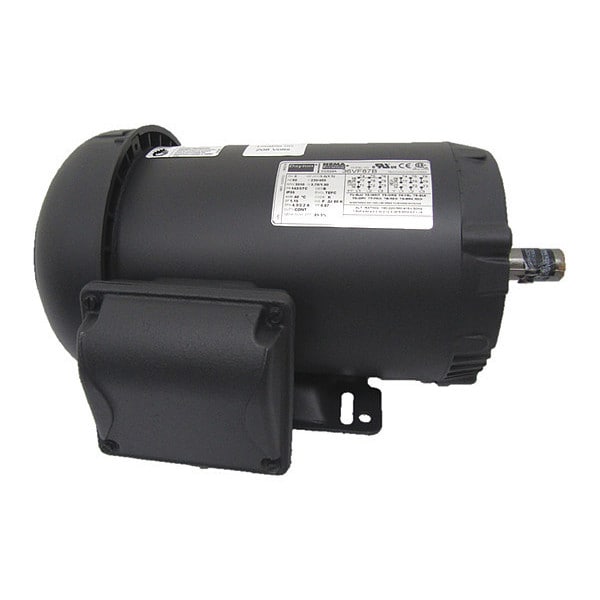 3-Phase General Purpose Motor, 1 1/2 HP, 143/5TC Frame, 230/460V AC Voltage, 3,510 Nameplate RPM