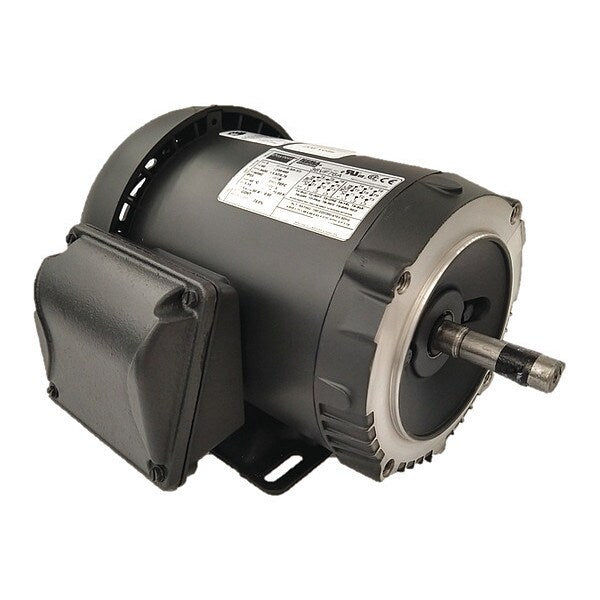 3-Phase General Purpose Motor, 1/2 HP, 56C Frame, 230/460V AC Voltage, 3,435 Nameplate RPM