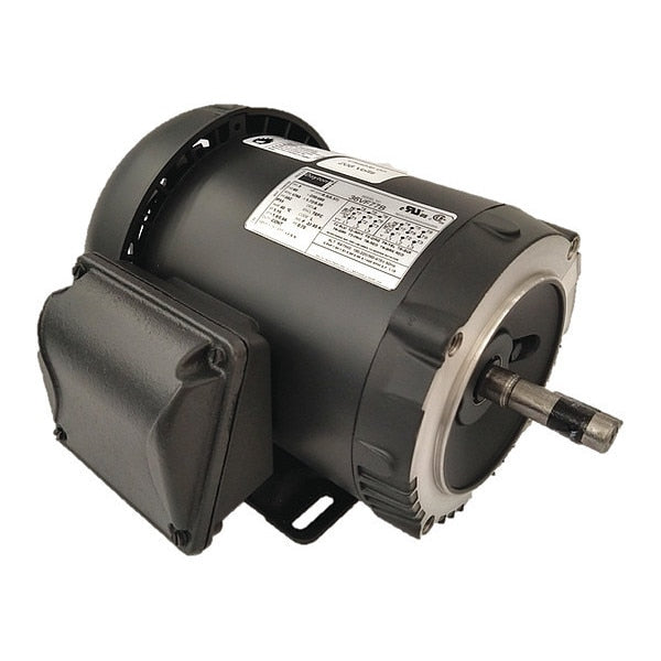 3-Phase General Purpose Motor, 1/2 HP, 56C Frame, 230/460V AC Voltage, 1,760 Nameplate RPM