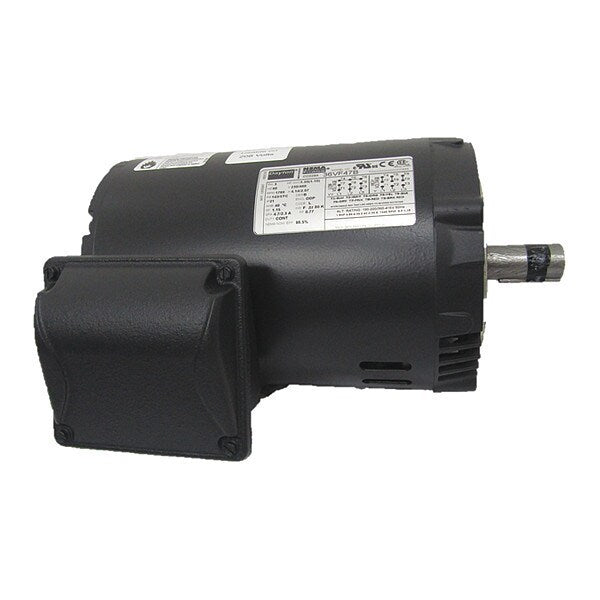 3-Phase General Purpose Motor, 1 1/2 HP, 143/5TC Frame, 230/460V AC Voltage, 1,755 Nameplate RPM